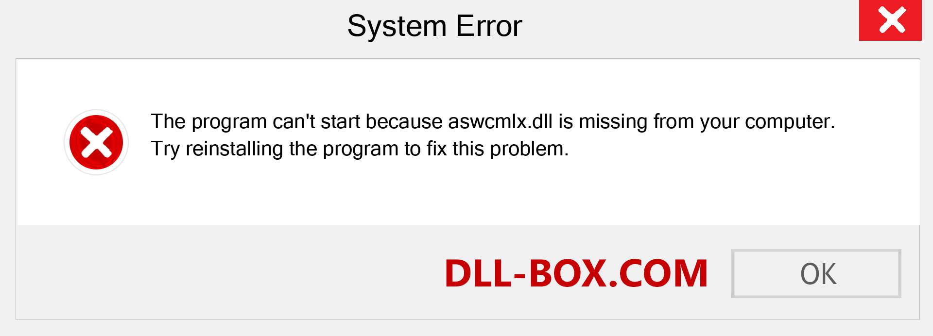  aswcmlx.dll file is missing?. Download for Windows 7, 8, 10 - Fix  aswcmlx dll Missing Error on Windows, photos, images